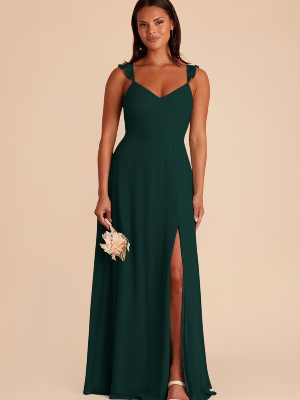 Birdy Grey Emerald Green bridesmaid dress size S Doris